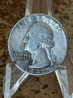 1942 (P)  Washington Quarter 90% Silver   # NR90
