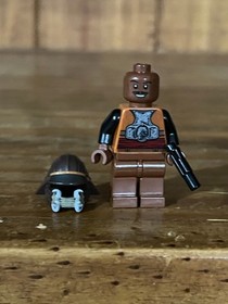 LEGO Lando Calrissian Skiff Guard w/ blaster Minifigure Star Wars 9496 sw0398