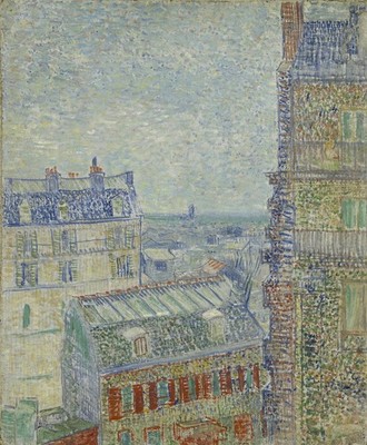 Vincent Van Gogh - View from The apartment A1-A4 Poster Art Painting Master Fine
