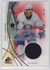 2024-25 Upper Deck SP Game Used Red Auto Jersey 18/99 Noah Dobson #11 Auto 18fq
