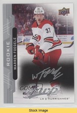 2018-19 Upper Deck MVP High Series Rookies Silver Script Warren Foegele READ x0a