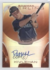 2013 Bowman Sterling Prospect Orange Refractor 37/75 Patrick Kivlehan Auto 5qi
