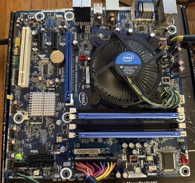 Intel DH57DD Motherboard with i3-550 3.2GHz, 4GB RAM, I/O Shield