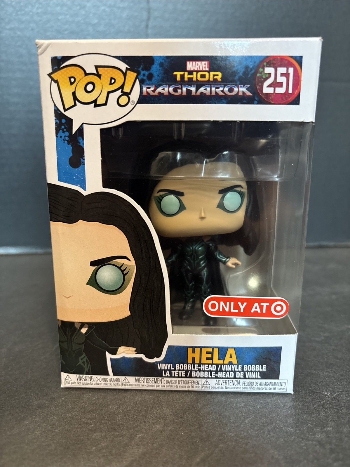 Funko Pop! Vinyl Thor Ragnarok Hela Unmasked 251 Target Excl