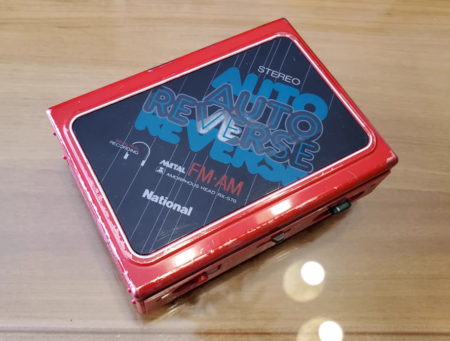1pcs National RX-S70 Tape Walkman