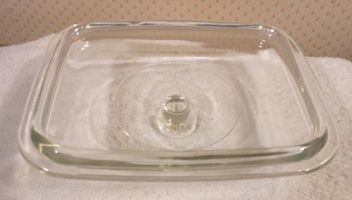 Vintage Pyrex Corning Ware Clear Replacement Lid P-4-C ONLY Excellent Condition - Picture 10 of 13