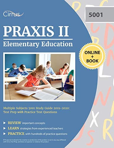 Praxis II Elementary Education Multiple Subjects 5001 Study Guid - Foto 1 di 1