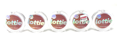 (5) Lottie Ombre Blush Sealed 0.14 oz Each LOB009 - Red Hot