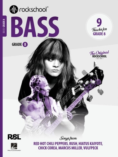 Rockschool Bass Grade 8 (2024) Book and Audio Online Bass RSL - Image 4