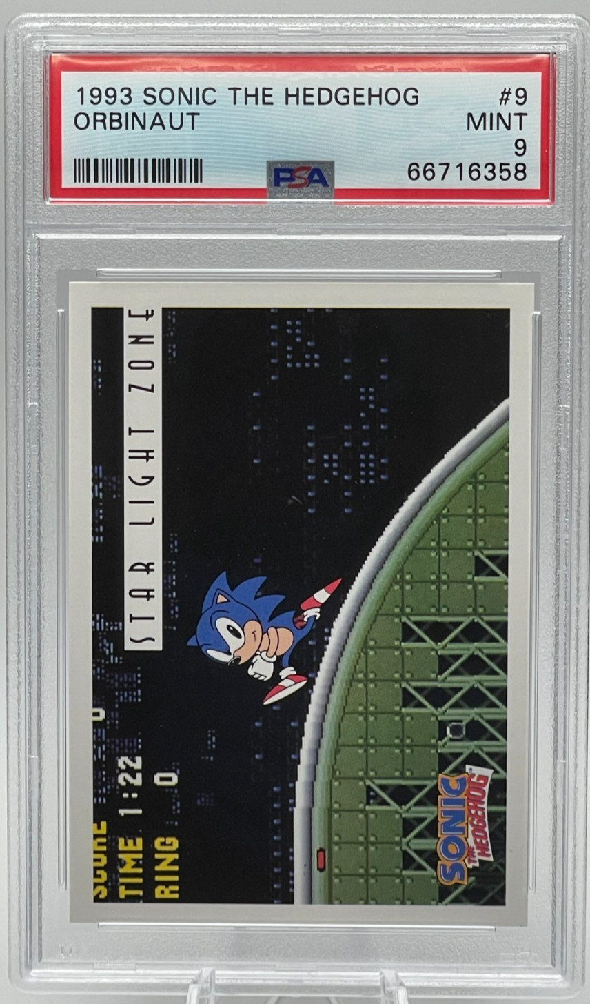 1993 SONIC THE HEDGEHOG #9 Orbinaut front