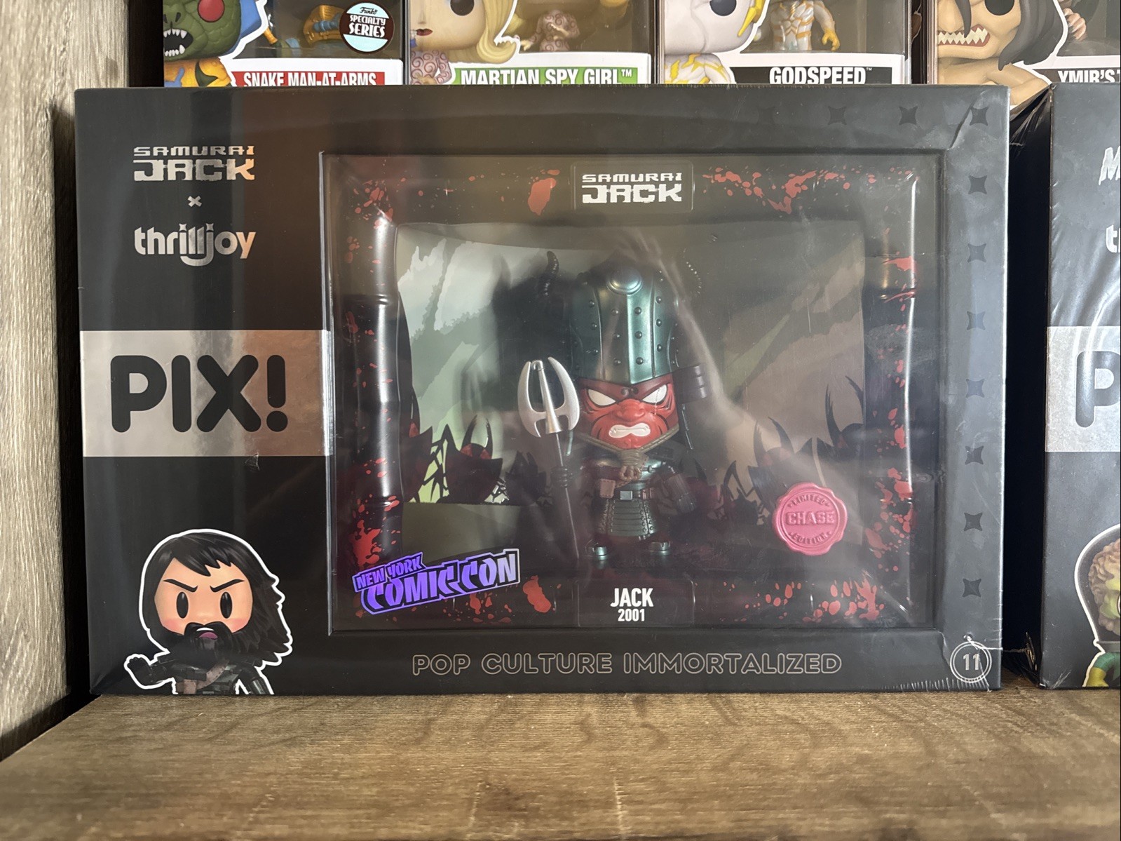 ThrillJoy Pix Samurai Jack NYCC Exclusive Chase Figure