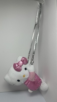 Hello Kitty Plush Hugger Crossbody  Bag