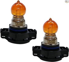 Fog Light Bulbs, 12V 24W 3500K Ultra-bright Shock-proof Quart Glass Turn Signal