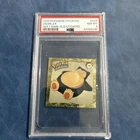 1999 Artbox Pokemon Stickers Series 1 Gold Rare Textured Foil Snorlax #R04
