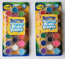 Crayola Washable Kids Paint 18 Colors Lot of 2 