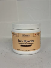 Sol Sciences Sun Powder Drinkable Skin Defense Mocha Flavor Exp 09/25