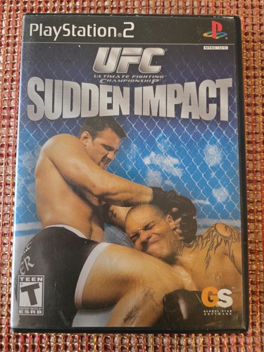 UFC: Sudden Impact PS2 (PlayStation 2, 2004) Complete With Manual