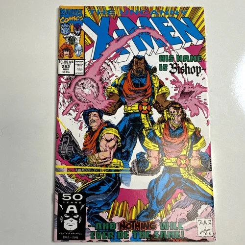 Uncanny X-Men # 282 - Direct | VF- | KEY | 1st Cameo App CABLE | Marvel 1991