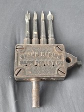 Adjustable hollow-chisel mortiser attachment,...