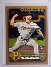 2024 Topps Series 1 Gold 1468/2024 Carmen Mlodzinski #31