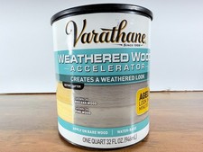 Acelerador de madera envejecida Rust-Oleum Varathane un cuarto 32 FL OZ