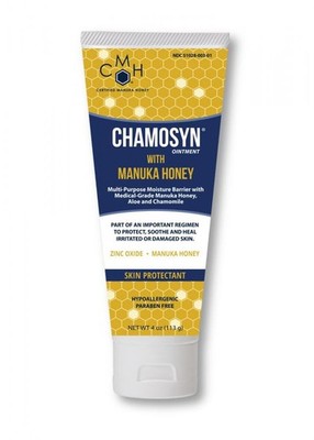 Camosyn Skin Protectant Ointment Zinc Oxide/Menthol/Aloe/Manuka Honey 4 oz