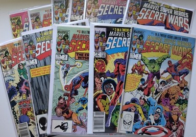Marvel Super Heroes Secret Wars Lot 1 - 12 (No #8) Solid Mid Grade 1984