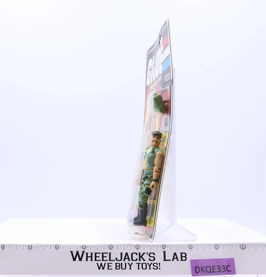 Figura de acción de colección Hasbro Gung-Ho 34 Back GI Joe 1985 NUEVA SELLADA MOSC Foto 3 de 4