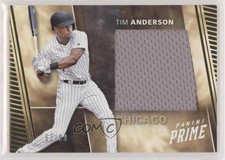 2019 Panini Chronicles Prime Swatches Gold 63/99 Tim Anderson #PS-TA 0j4n