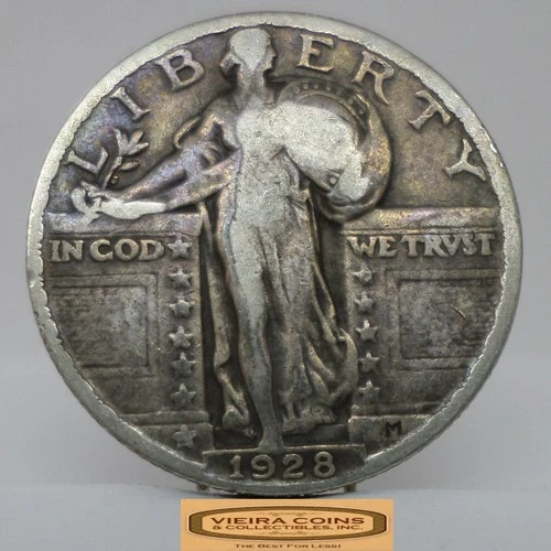 1928 Standing Liberty Silver Quarter - #C58036NQ
