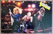 1986 JUDAS PRIEST LIVE CONCERT VINTAGE HEAVY METAL ROCK POSTER UNUSED ROLLED🔥