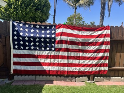 RARE** VALLEY FORGE FLAG CO. Vintage 48 Star Flag 5x 9 1/2 FT. | eBay