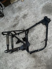 Triumph TR25W Motorcycle Frame With Swingarm Vintage Used. TR25W XD