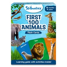 Multicolor Animal Flash Cards For Toddlers Educational Learning Fun 50 Cards