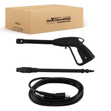 High Pressure Power Washer Spray Gun Nozzle Lance Trigger Wash Wand 5M Hose