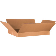 BOX USA Shipping Boxes Medium 36"L X 24"W X 4"H 10-Pack - Corrugated Cardboard B