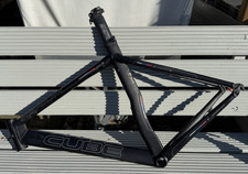 Cuadro de bicicleta cube, cuadro de carretera usado Aerium Black