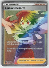 Zinnia's Resolve (Secret) Secret Rare SWSH07: Evolving Skies 225/203 Pokemon