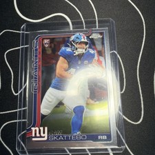 CAM SKATTEBO 2025 TOPPS CHROME ROOKIE FOOTBALL GIANTS