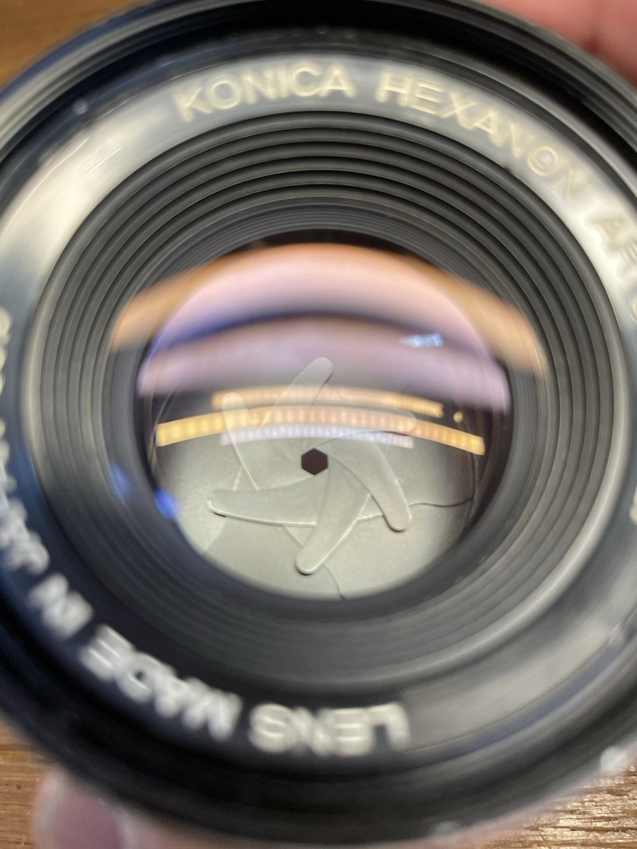 コニカ AUTOREFLEX T3 HEXANON AR 50mm F/1.7 Konica T3 Autoreflex & Hexanon AR 50mm F1.7 Working Tested