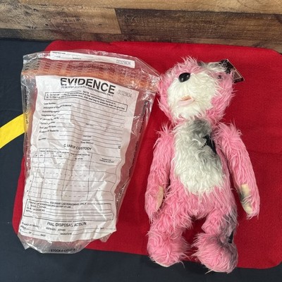 Breaking Bad Pink Plush Teddy Bear 18'' Mezco Toys w/Tag & Evidence Bag RARE 2014