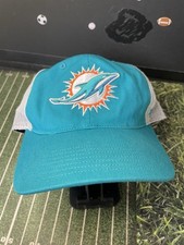 Dolphins NFL '47 Brand Hat Cap YOUTH SIZE Team Color Logo Adjustable Fit AQUA