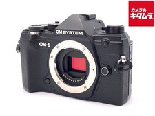 OM SYSTEM OM-5 20.3MP Mirrorless Digital Camera Body BLACK -Near Mint- 3337