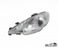 Scheinwerfer Halogen H4 Links für Peugeot 206 2A/C CC 2D Limo SW 2E/K ab 98->