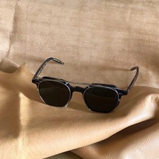 Oliver Peoples Gio Ponti-5 Sunglasses Dark Navy Black Cell Titanium 47-20-145