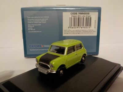 Model Classic Mini, Mr Bean, Oxford Diecast 1/76 New