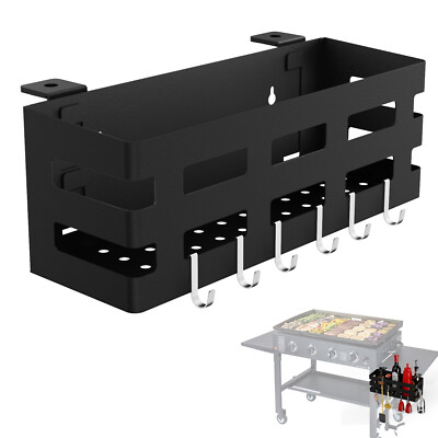 Upgraded Griddle Caddy for Blackstone Griddles, Grill Caddy Space Saving BBQ