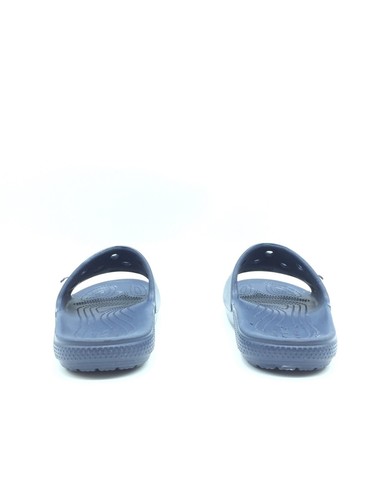 Crocs Classic Slide Chanclas Azul Para Hombres T. 42-43 US. M9 | W11 UK. M8 | W9 - Imagen 4 de 5