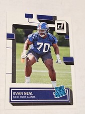 2022 Panini Donruss #398 Evan Neal Rated Rookie