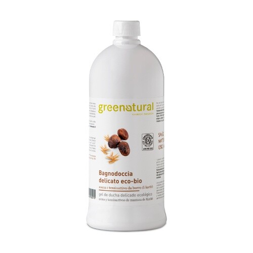 BAGNOSCHIUMA BAGNODOCCIA NATURALE BIOLOGICO DELICATO 1 LITRO 4 VARIANTI GREEN - Foto 5 di 5